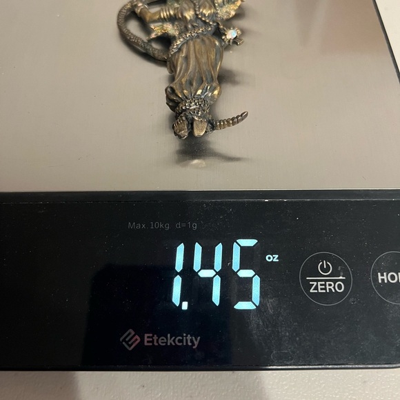 VINTAGE JJ JONETTE JEWELRY SHIMMERING SNAKE CHARMER WOMAN GODDESS JEWELED BROOCH - Picture 11 of 11